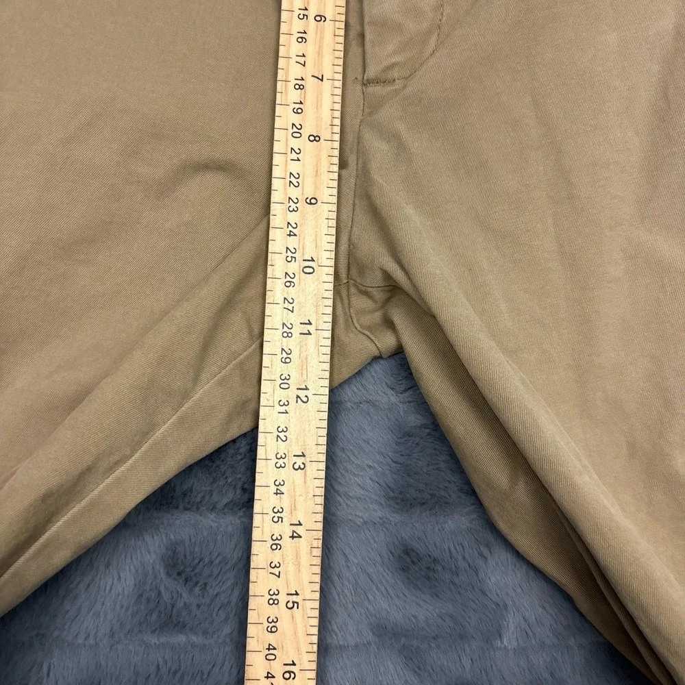 Banana Republic Mason Chino Mens 33x30 Tan Khaki Athletic Tapered Stretch Pants